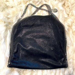 Stella McCartney Black Fabella tote bag